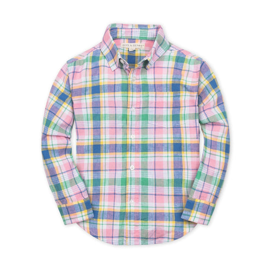 Linen Button Down Shirt - Baby