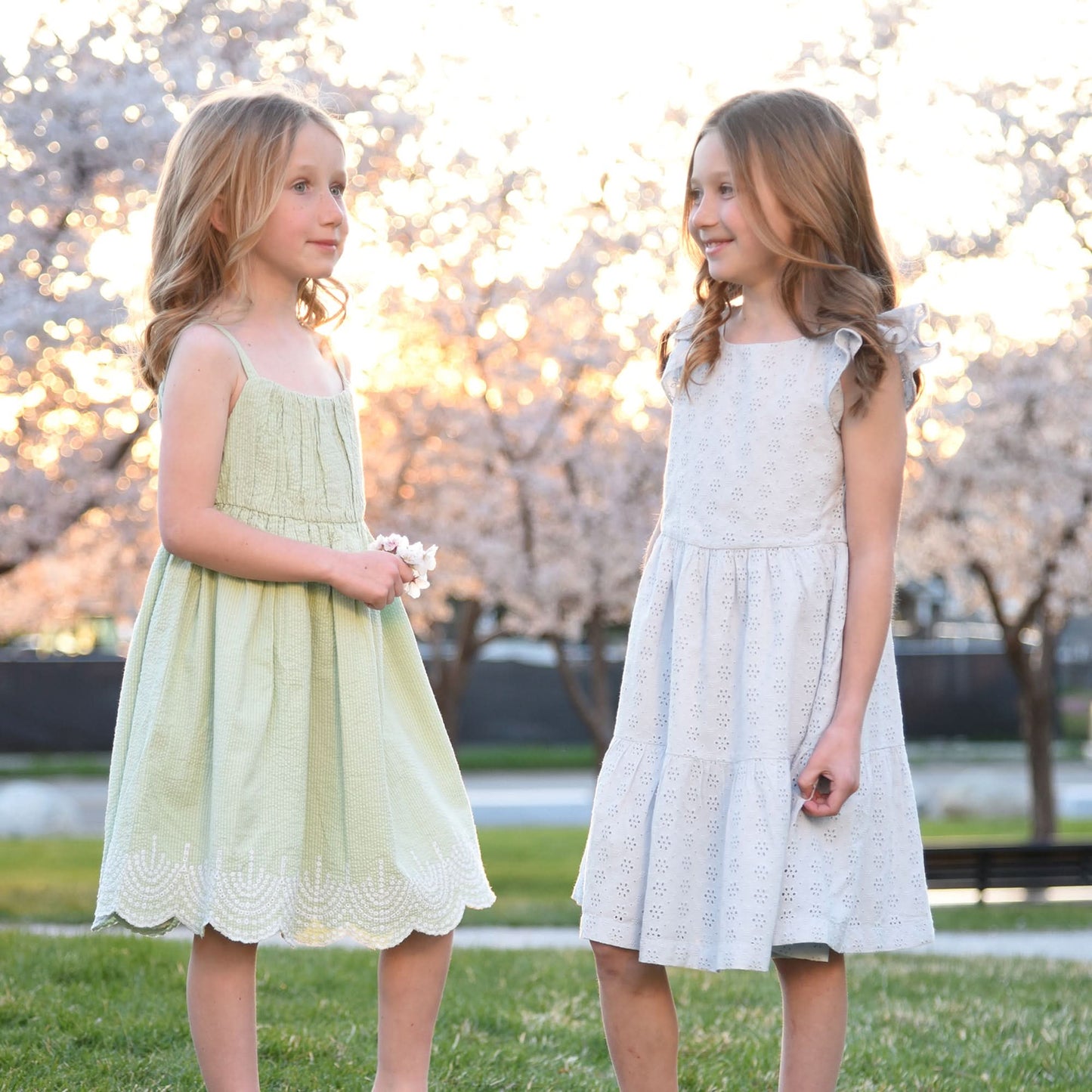 Ruched Organic Party Dress