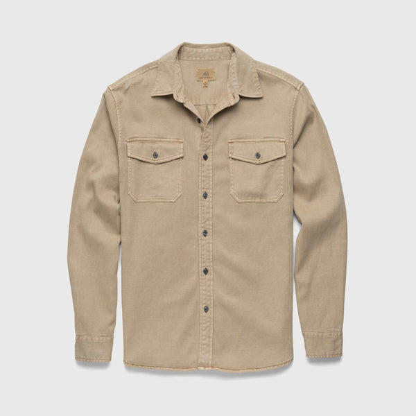 Jeb Tencel Shirt - Chinchilla