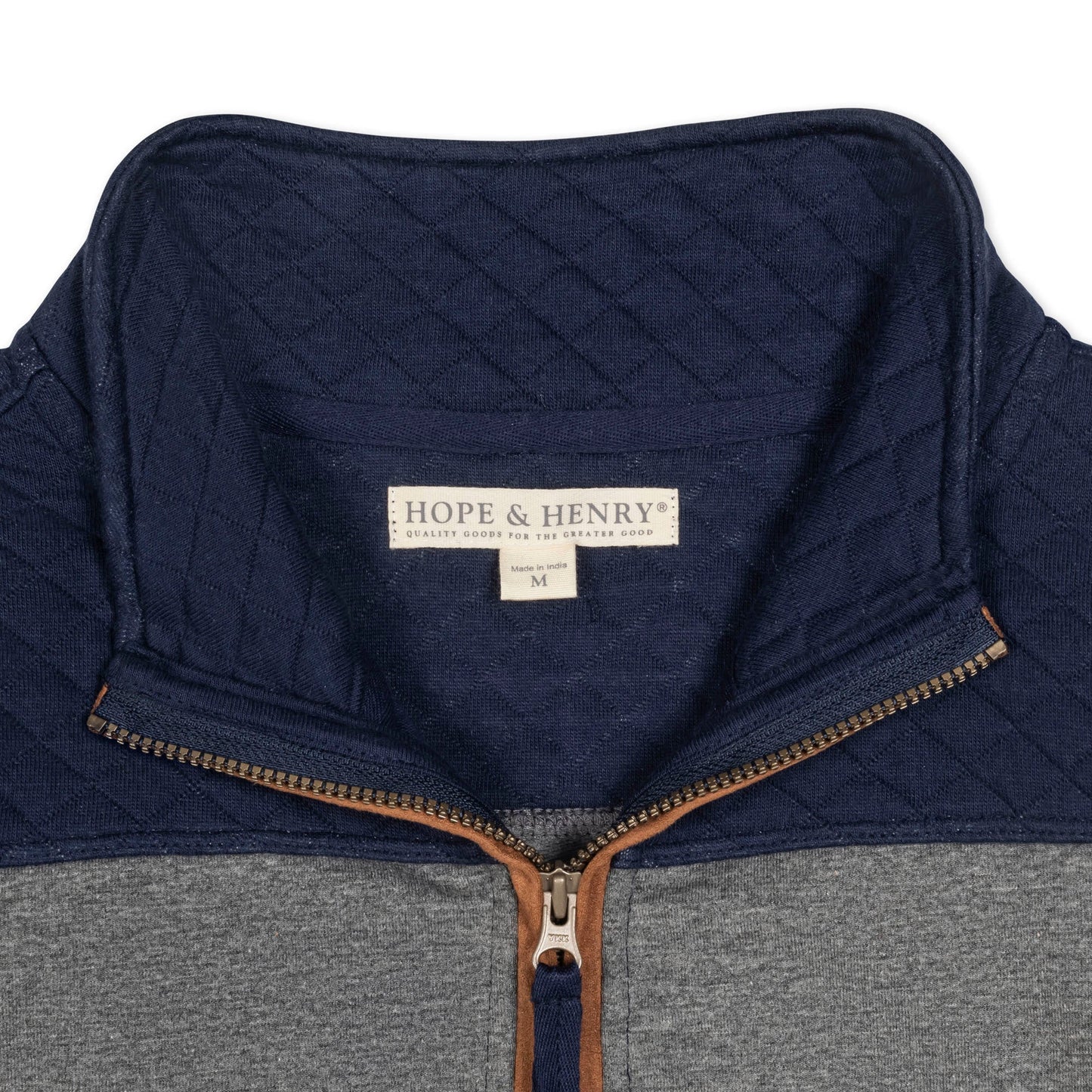 Organic French Terry Half-Zip