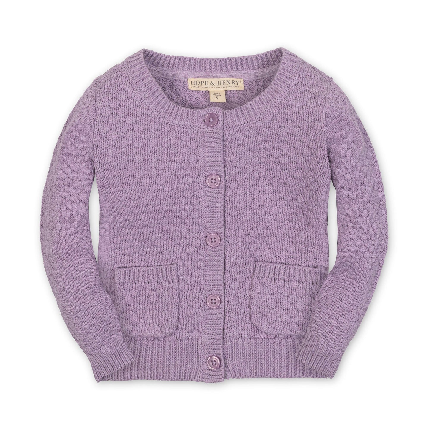 Organic Textured Cardigan