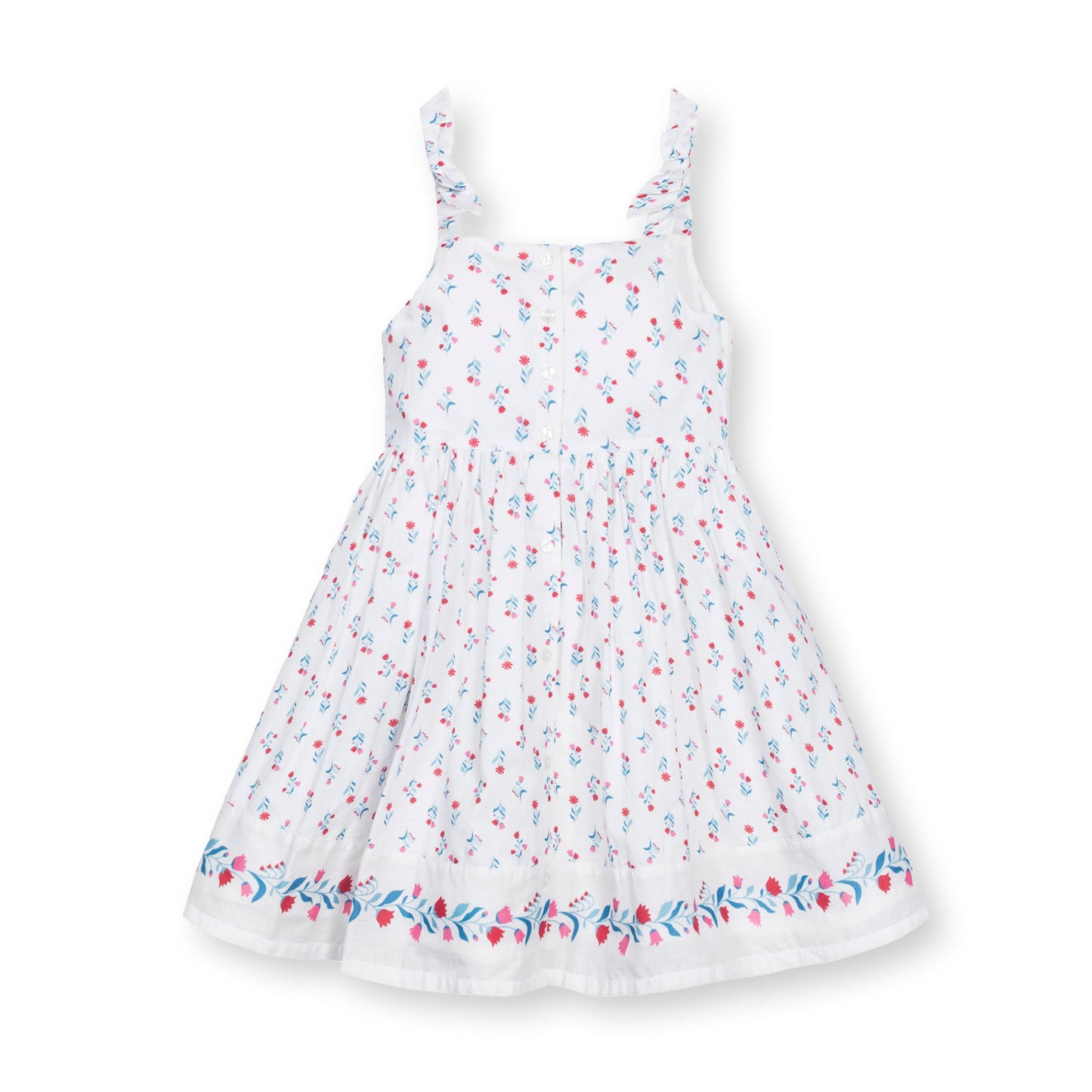 Organic Border Hem Sundress