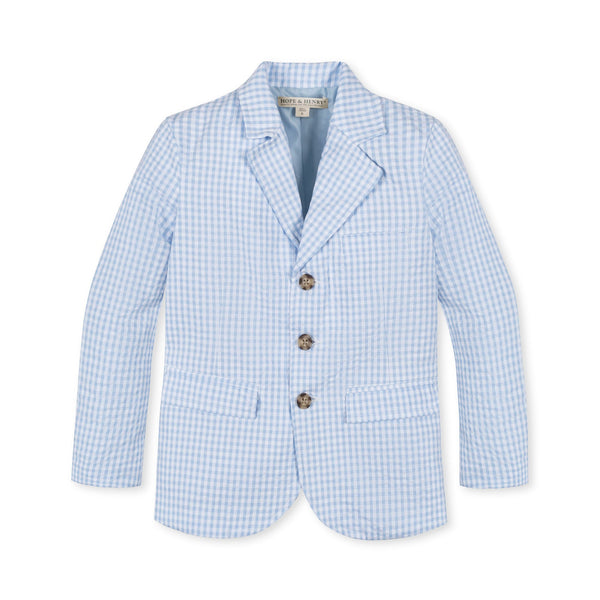 Organic Seersucker Suit Jacket