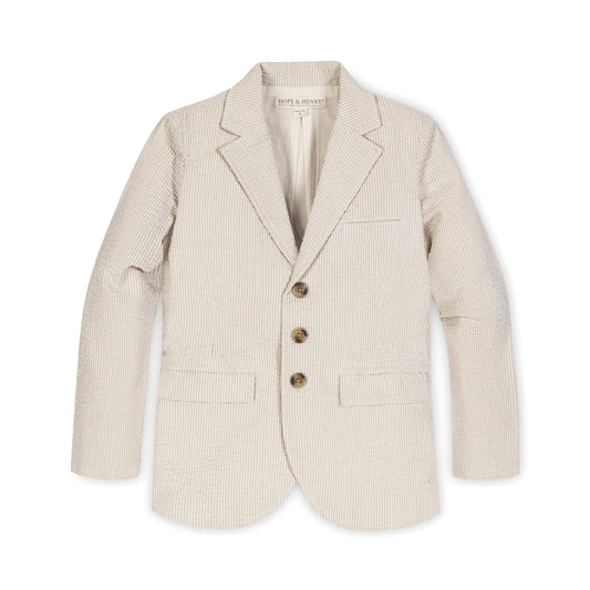 Organic Seersucker Suit Jacket