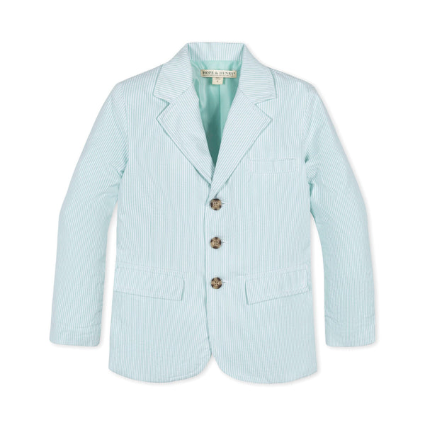 Organic Seersucker Suit Jacket