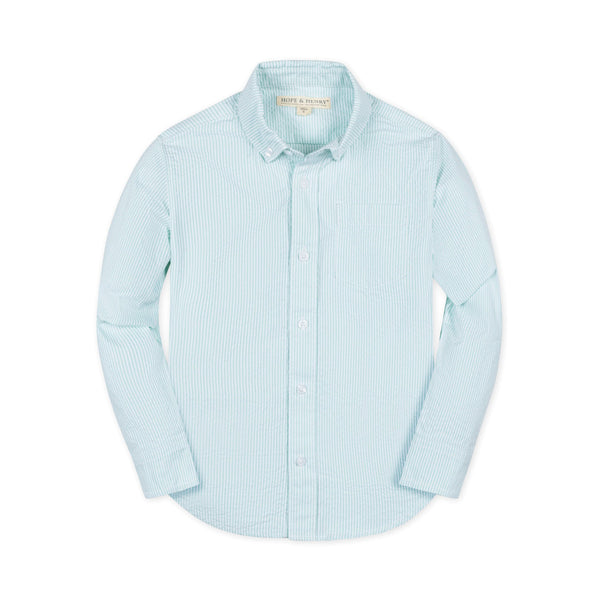 Organic Seersucker Shirt - Baby