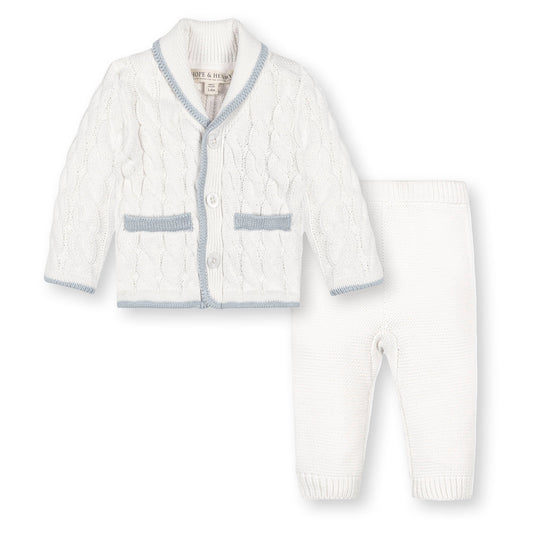 Organic Cardigan and Legging Set