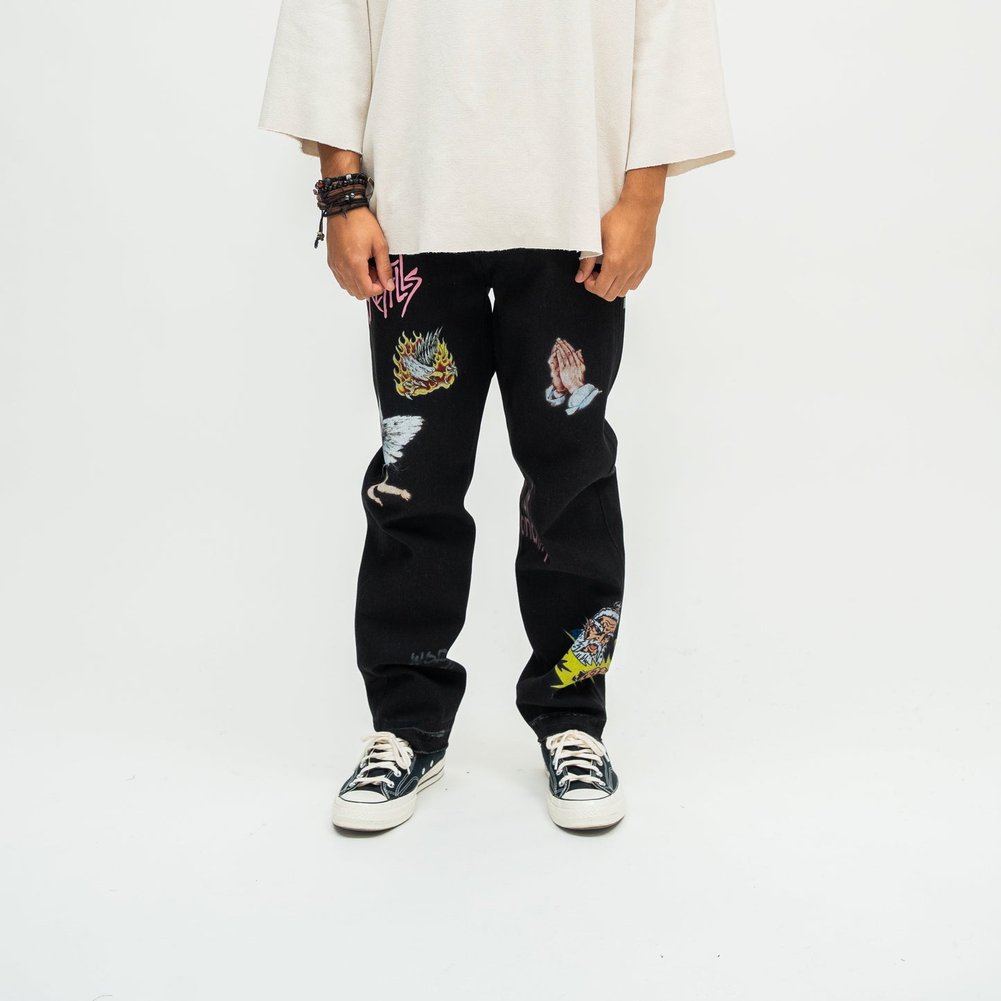Floyd Denim Pants - Black