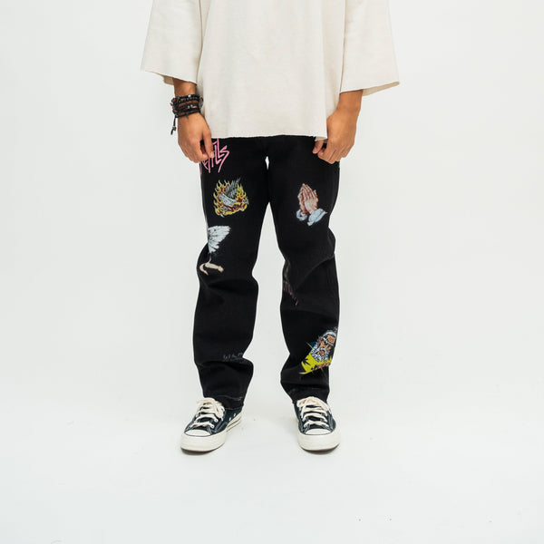 Floyd Denim Pants - Black