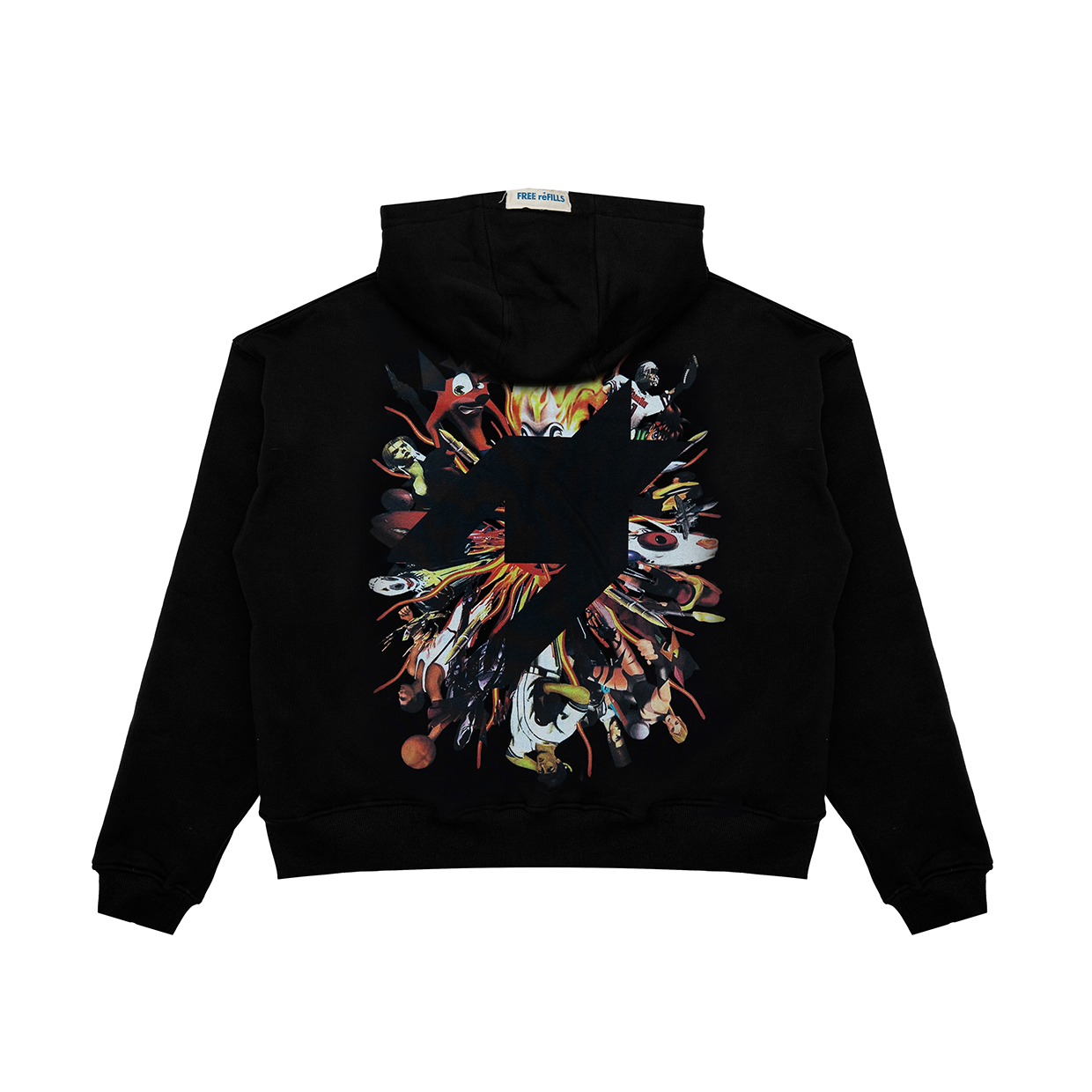PS Zip-Up Hoodie - Black
