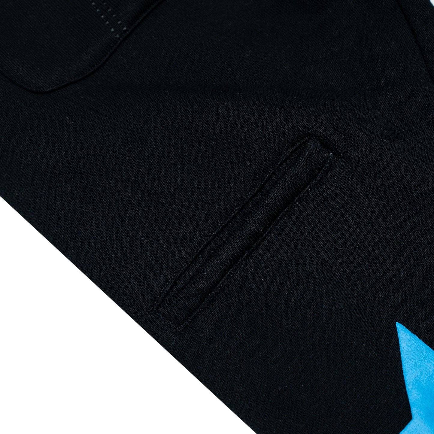 Misery Flare Sweatpants - Vintage Black