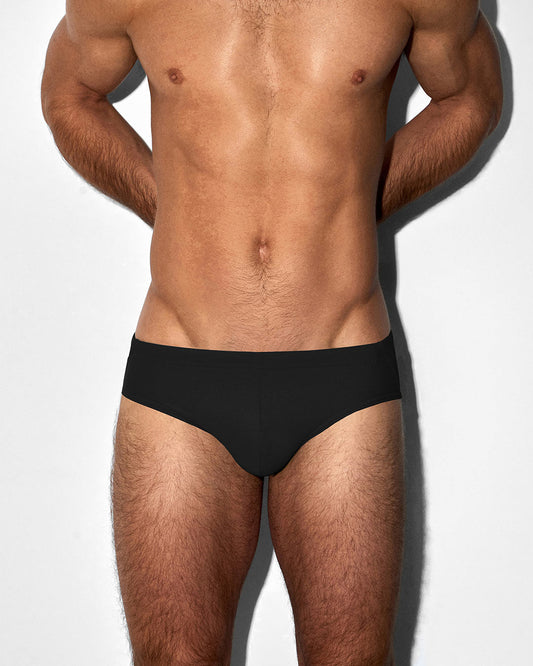Swim Brief Solid Black