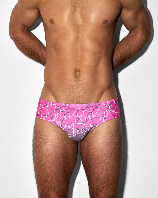 Swim Brief Acqua Pink