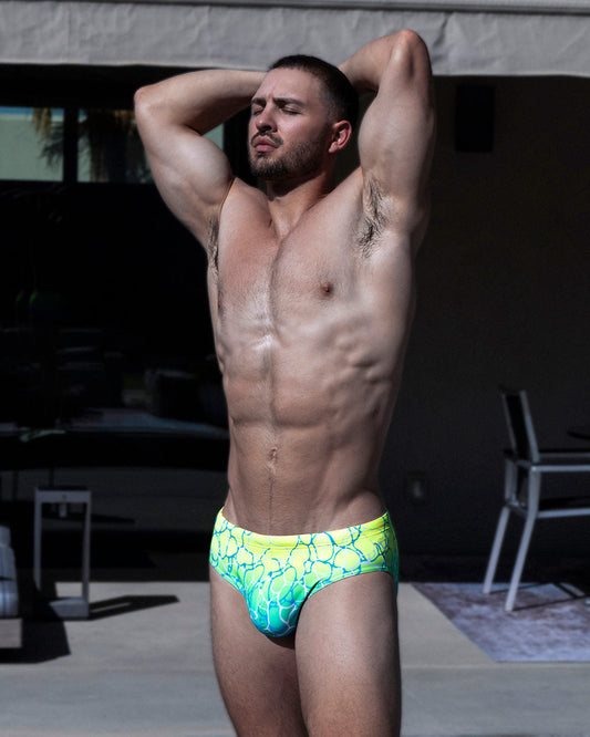 Swim Brief Acqua Yellow