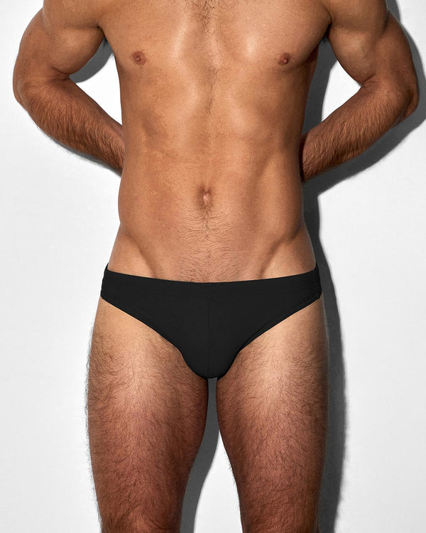 Swim Tanga Solid Black