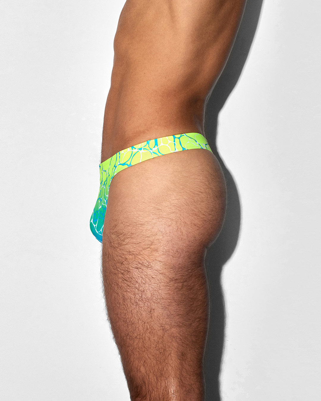 Swim Thong Acqua Yellow