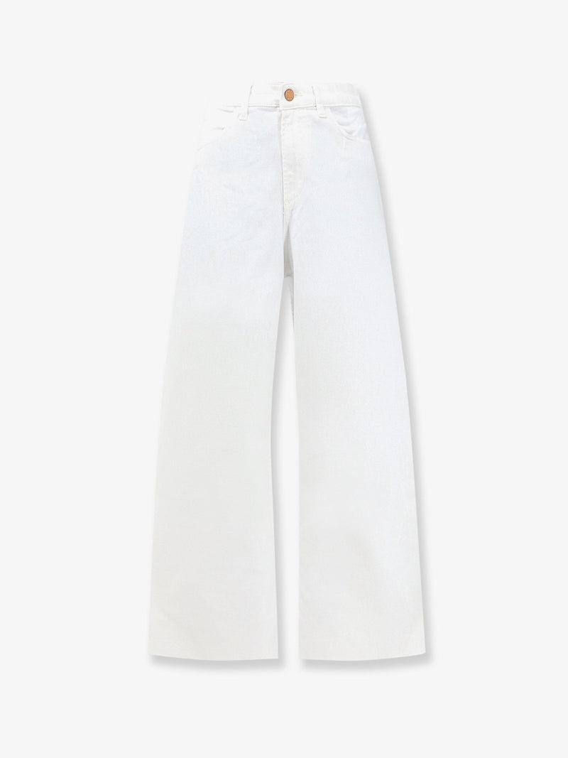 Denim Trousers Hellen White