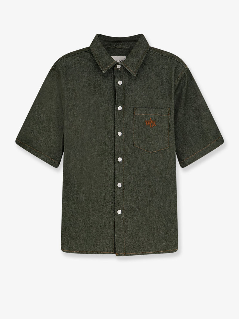 Denim Shirt Green