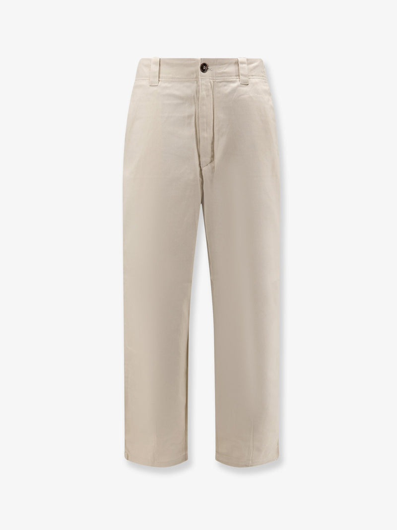 Denim Trousers Beige
