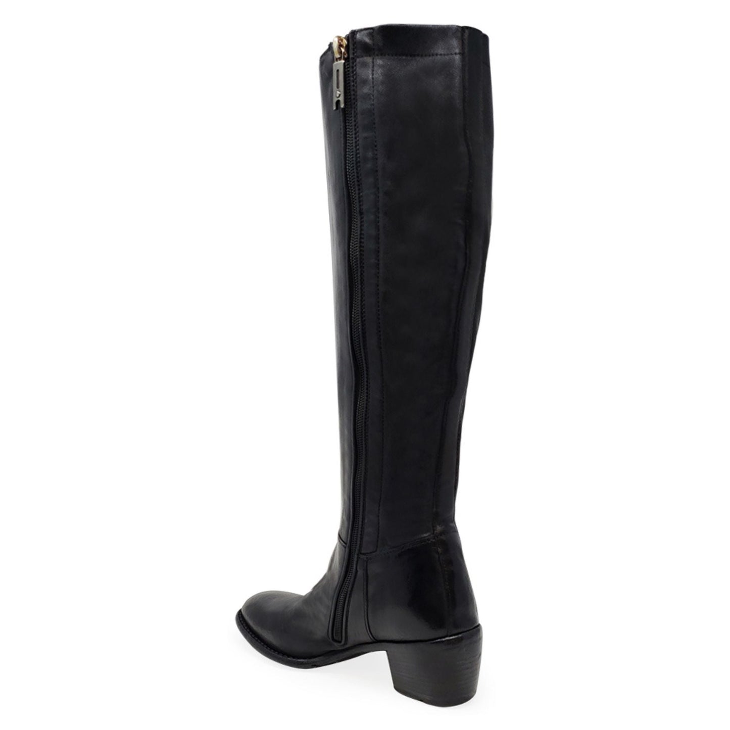 Black Knee High Boot