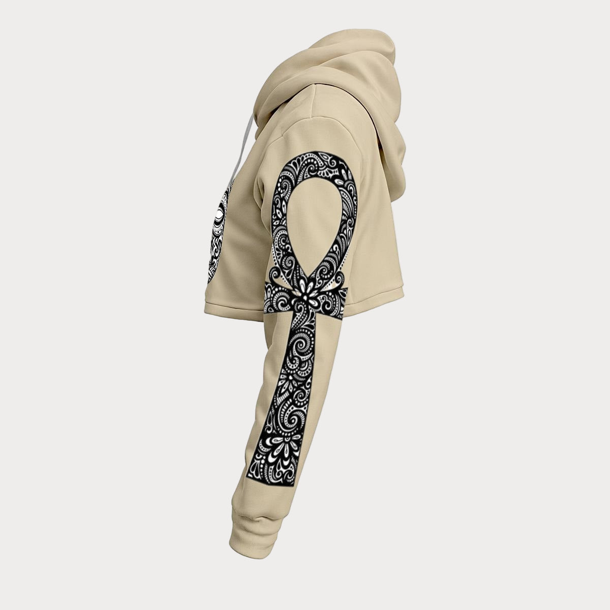 Sankofa™ The Incarnate Women's Cropped Hoodie