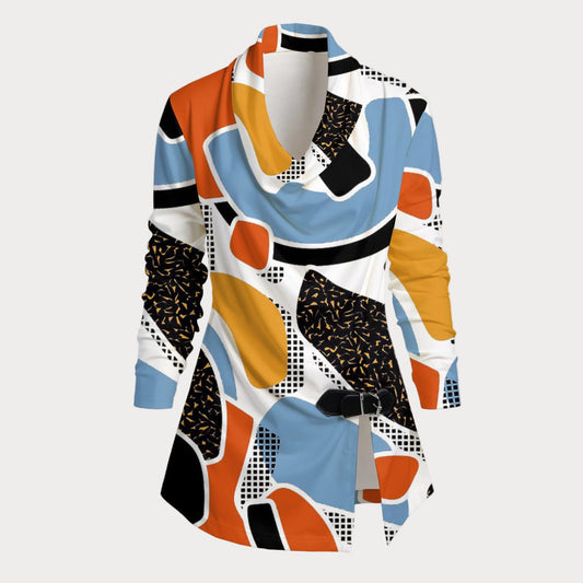Sankofa™ "The Esperanza" Women's Draped Long Sleeve