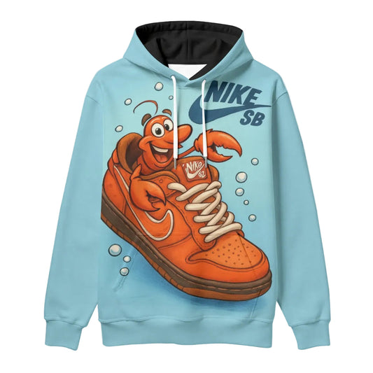 Sole Providerz™ "Lenny Lobster" Dunks Thick Pullover Hoodie