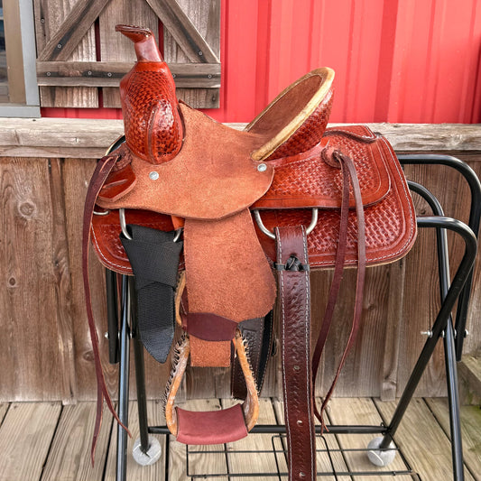 10" Kids Buffalo Saddle