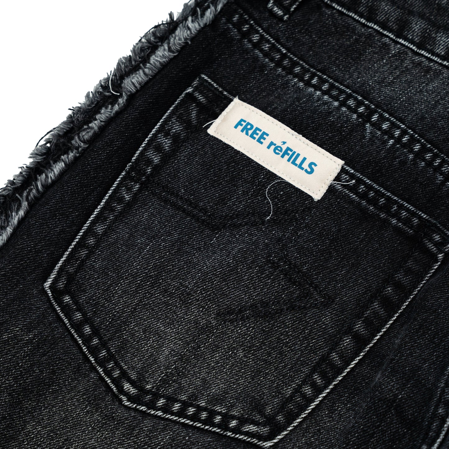 Core Denim Pants - Black