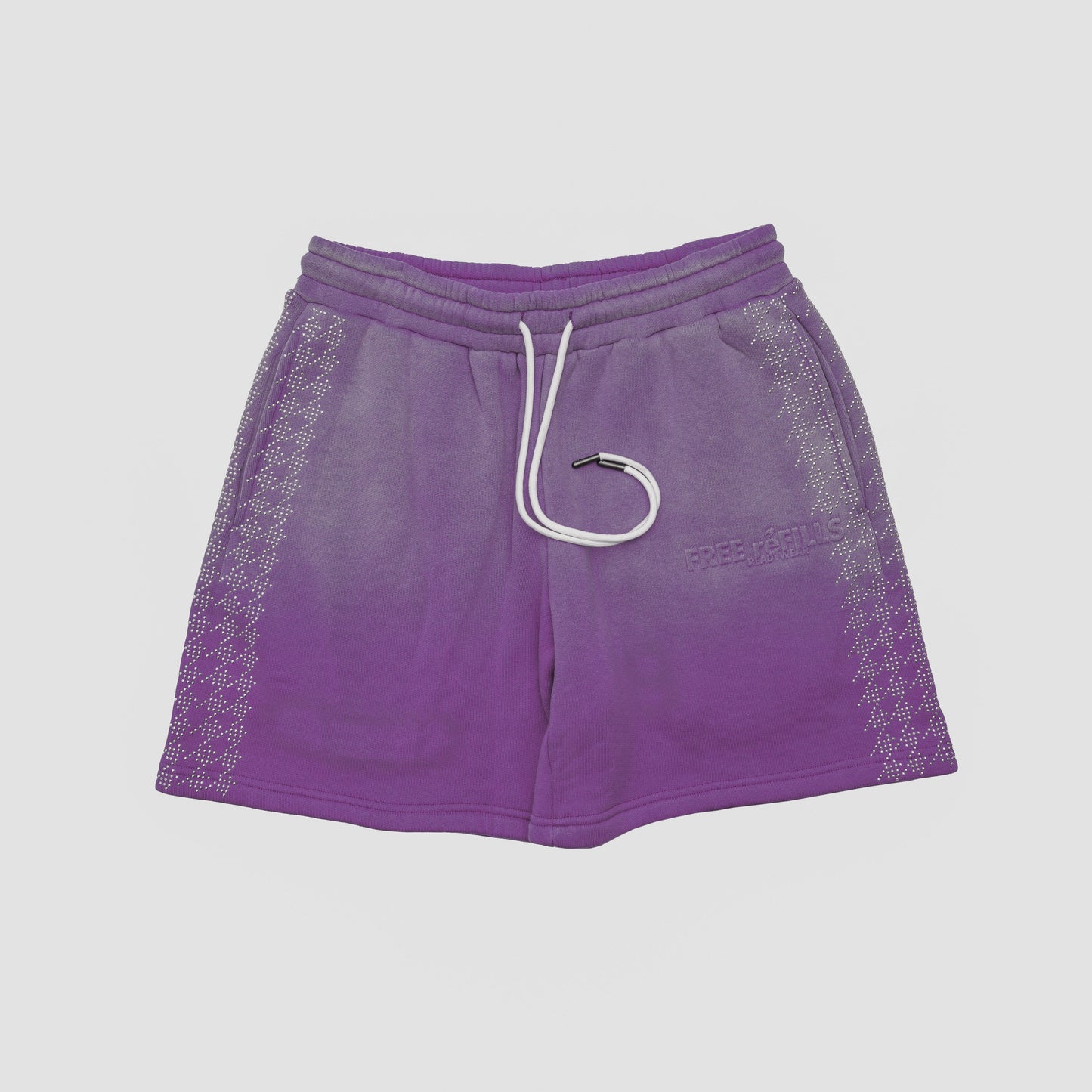 FR Star Stud Shorts - Purple