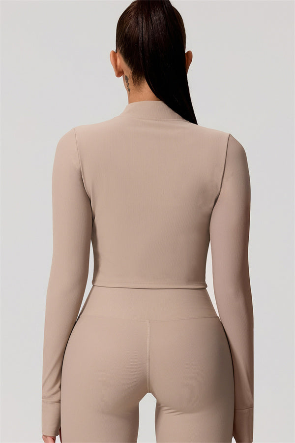 The Daze Zip Jacket Sports Bra Flared Leggings 3-Piece Set