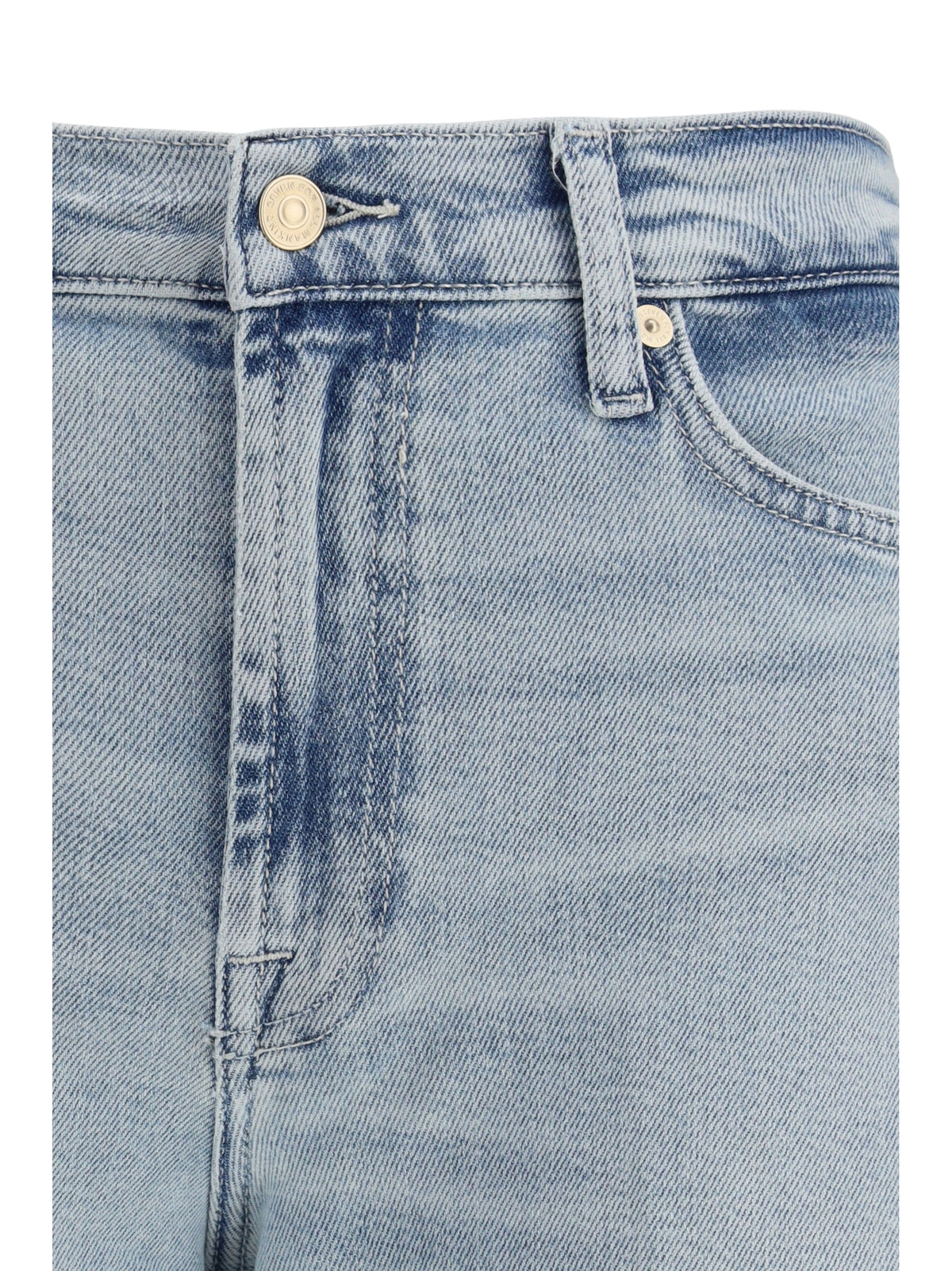 Lotta Wide-Leg Jeans in Frozen