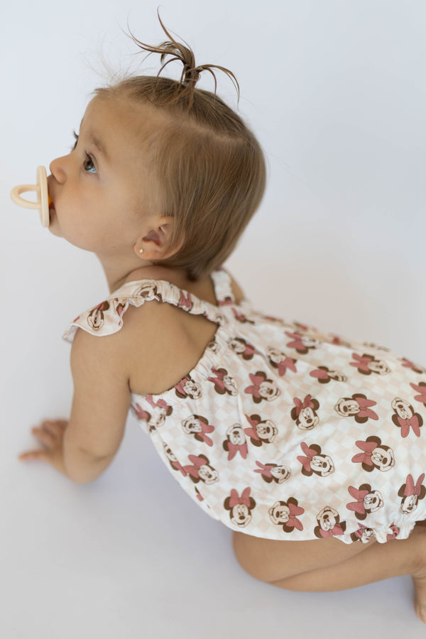 Vintage Minnie bubble romper