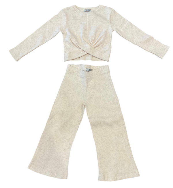 Dr. Kid - Cropped Top and Wide Leg Pants Set