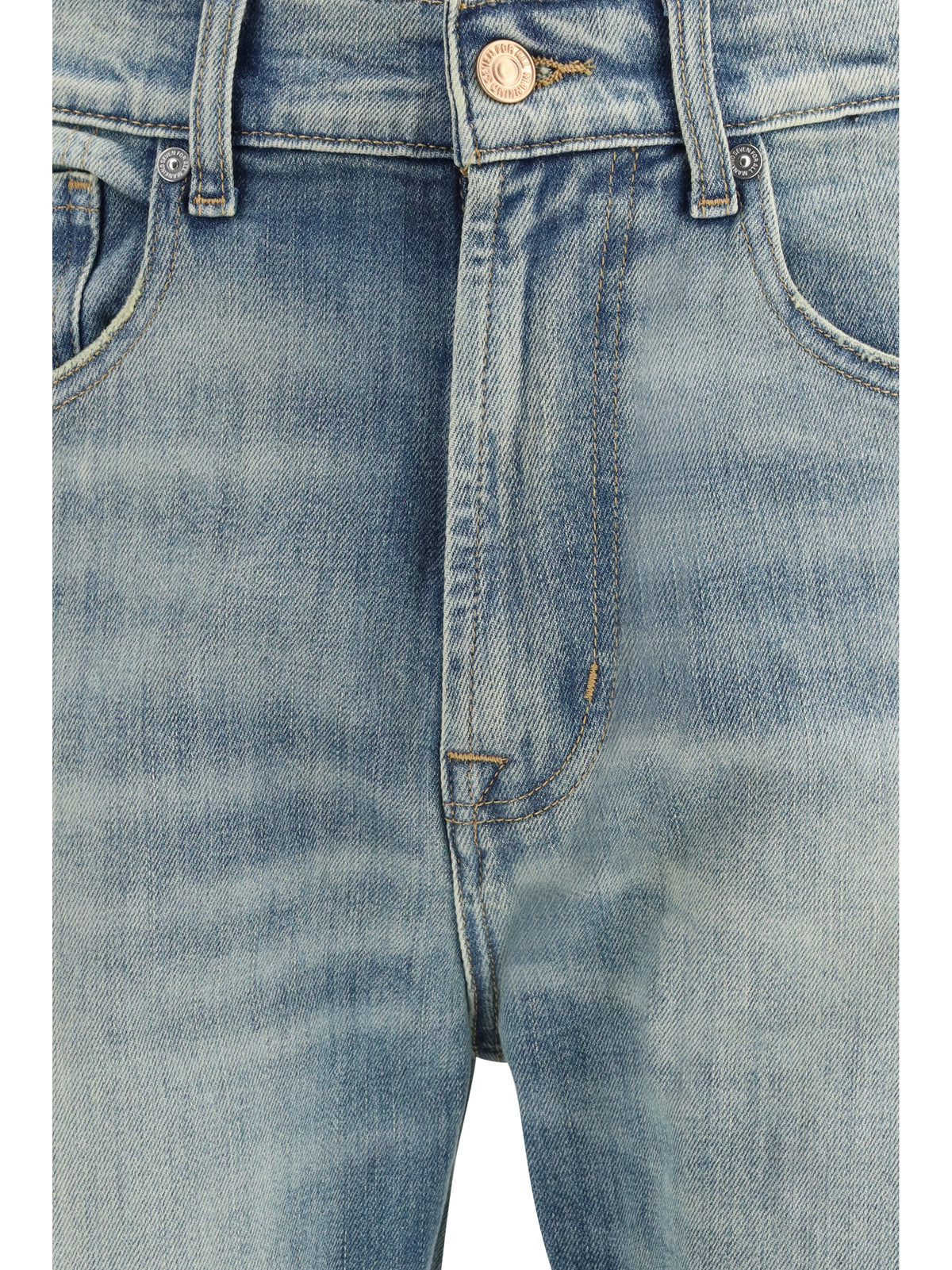7 For All Mankind Easy Straight Jeans, view 2