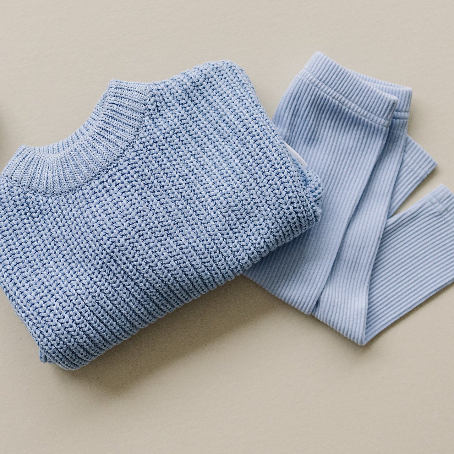 Chunky Knit Sweater | Blue