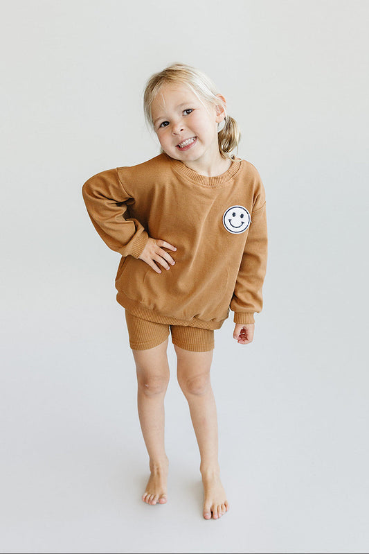 Biker Shorts Set | Rust