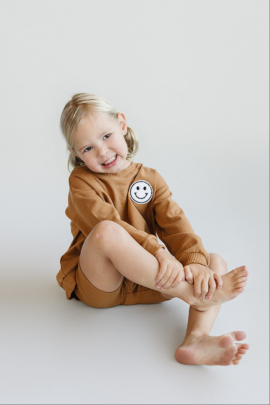 Biker Shorts Set | Rust