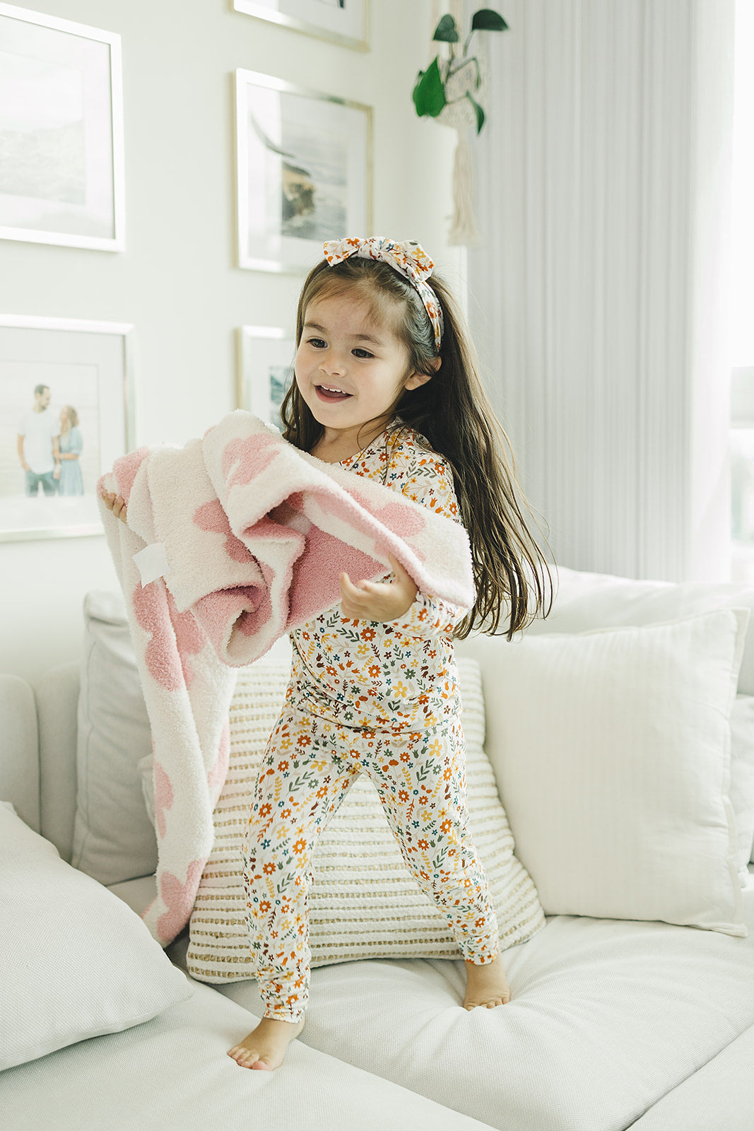 Bamboo Two Piece Set | Fall Flowers