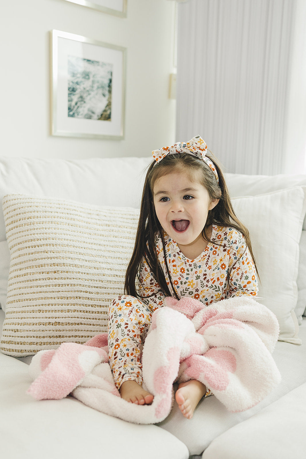 Bamboo Two Piece Set | Fall Flowers