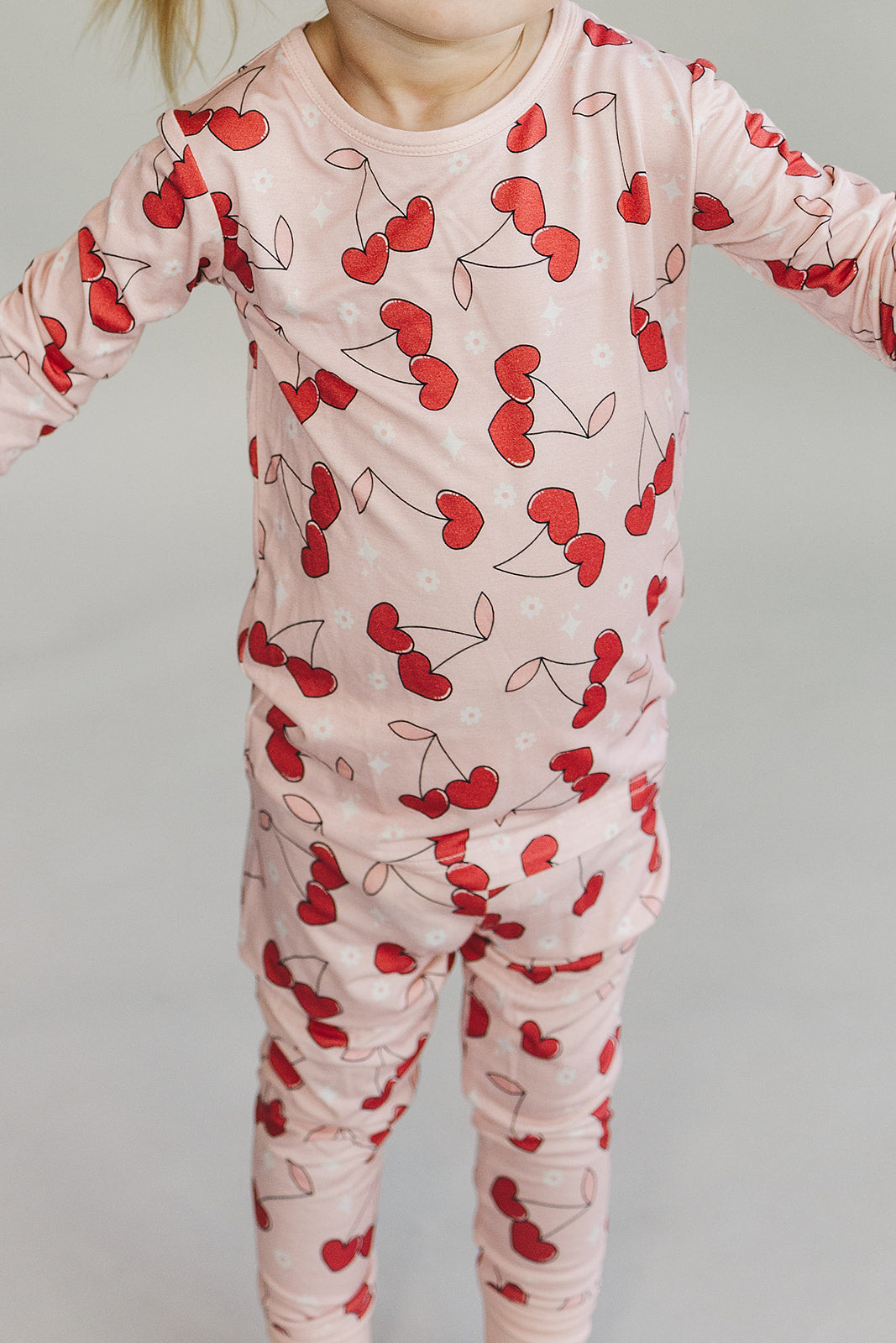 Bamboo Two Piece Set | Cherry Heart