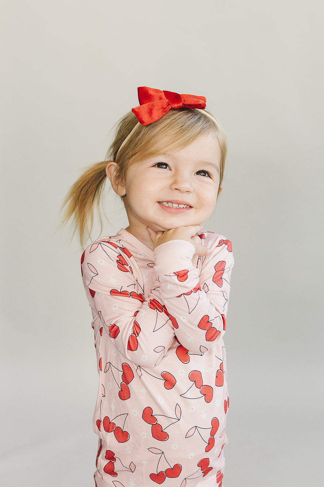Bamboo Two Piece Set | Cherry Heart