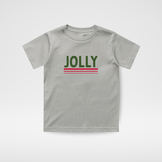 JOLLY TODDLER GRAPHIC TEE - ASH