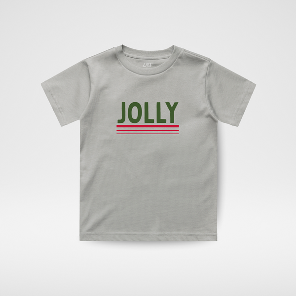 JOLLY TODDLER GRAPHIC TEE - ASH