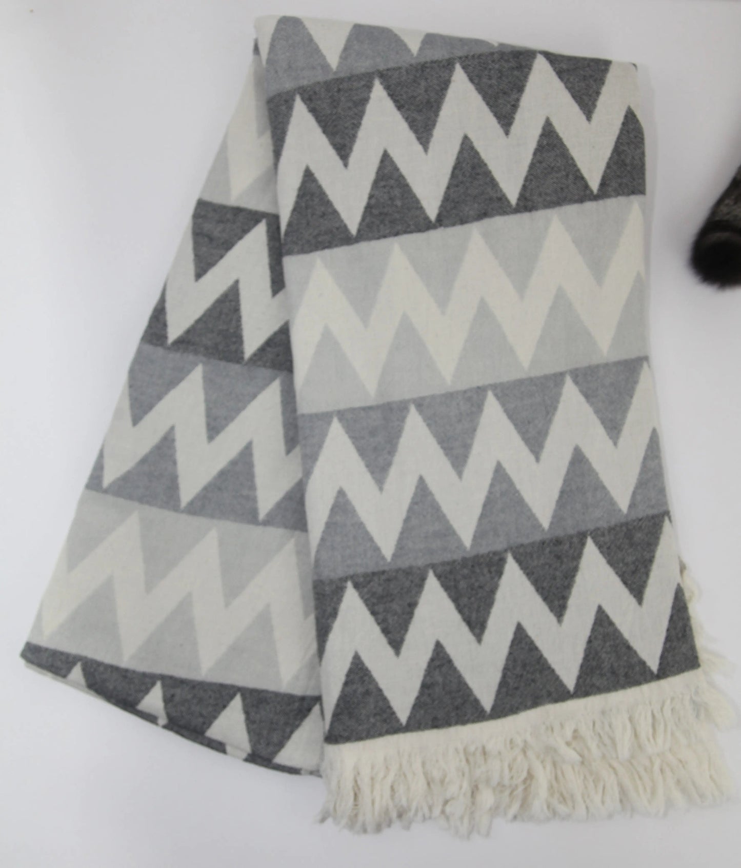 Turkish Towel - Quick Drying Lightweight - Zig Zag Cotton