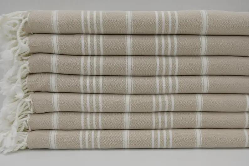 Hand Towel - 100% Natural Turkish Premium Quality - Monaco