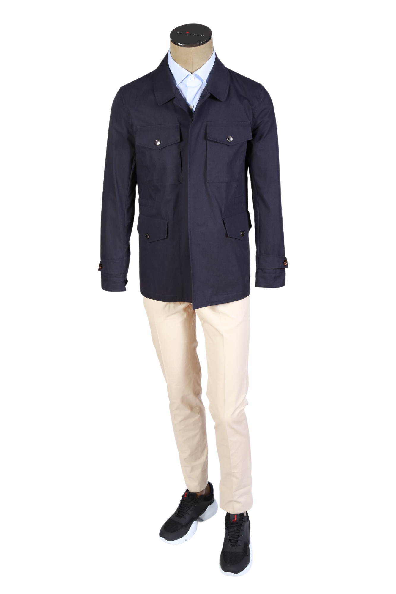 Kired by Kiton Cotton Zip-Up Jacket