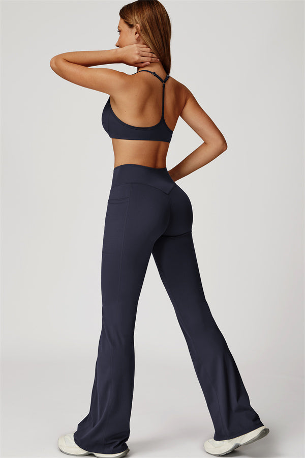 The Propel Sports Bra Flared Leggings 2-Piece Set