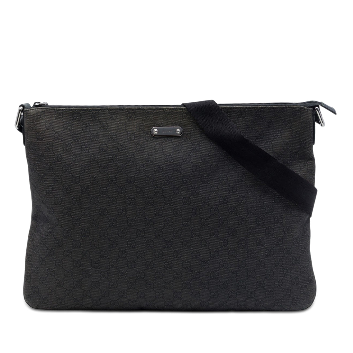 Crossbody Bag Denim Black (Pre-Owned)