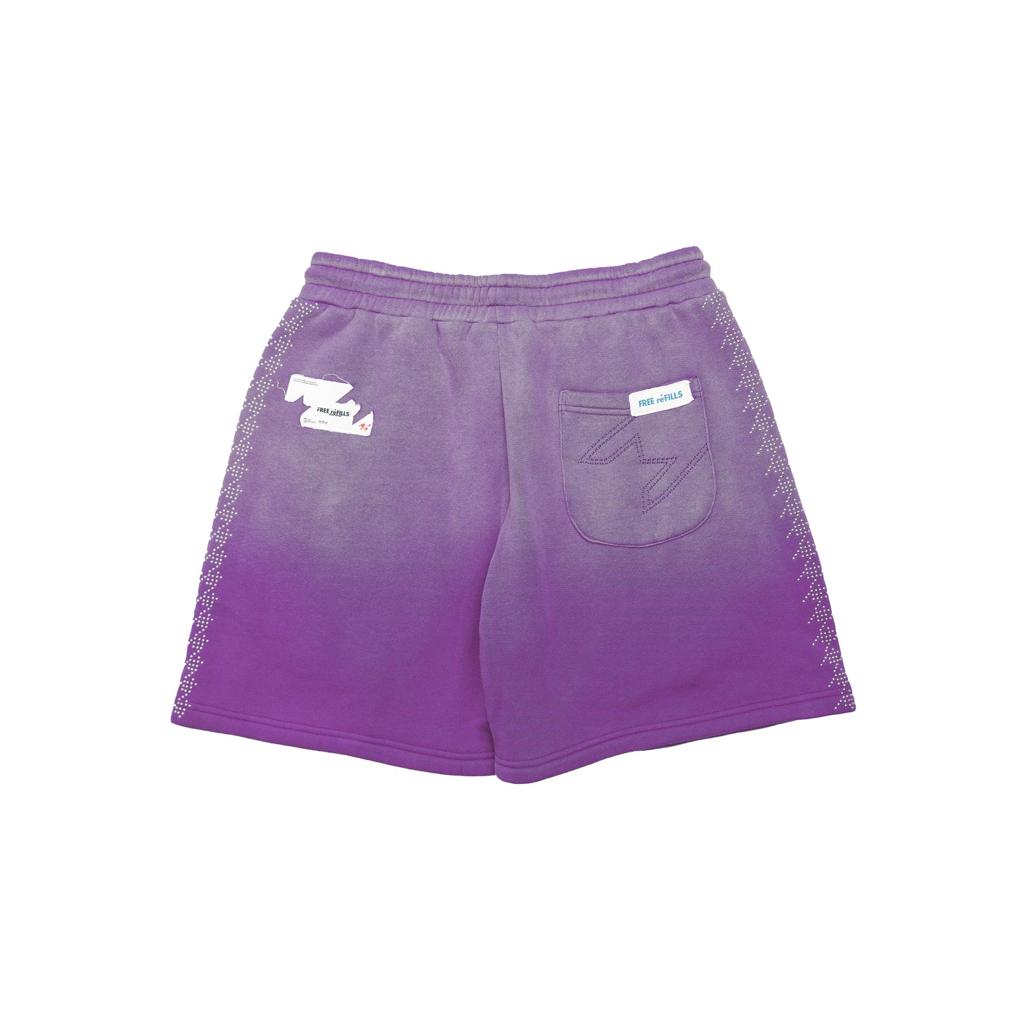 FR Star Stud Shorts - Purple